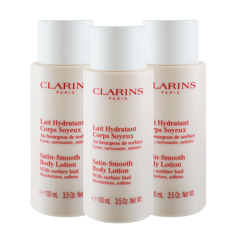 Clarins 克蘭詩 水噹噹身體保濕乳 100ml 超值3入組 百貨公司貨