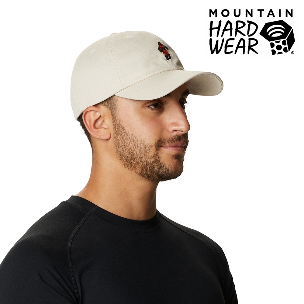 【美國 Mountain Hardwear】Absolute Zero Dad Hat 羽絨人LOGO老帽 棉白 #1923821