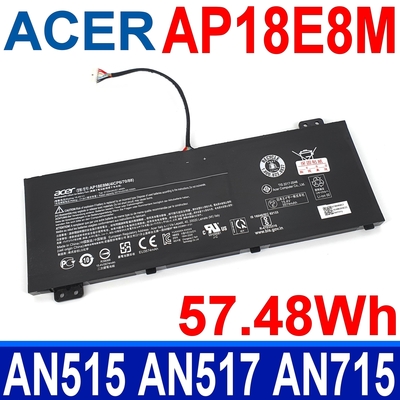 ACER AP18E8M 原廠電池 AP18E7M Nitro7 A715-74G Predator Helios 300 PH315-52 PH317-53 ConceptD 5 CN515-71P