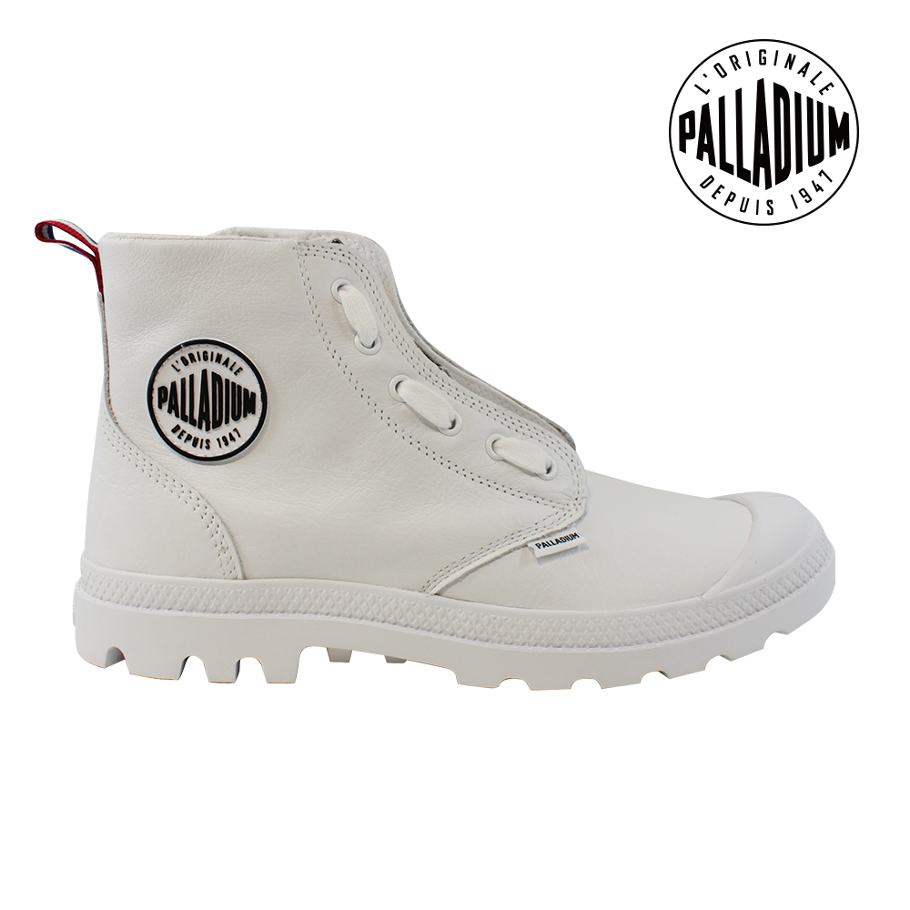 Palladium Pampa Hi Lea Zip TPZ男鞋-白