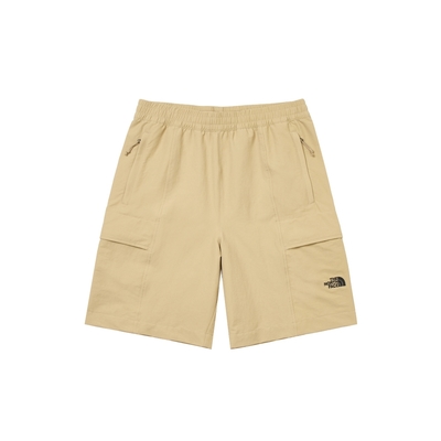 The North Face 北臉 短褲 男款 運動褲 防潑水 寬鬆 M CASUAL CARGO SHORT 卡其 NF0A87UZLK5