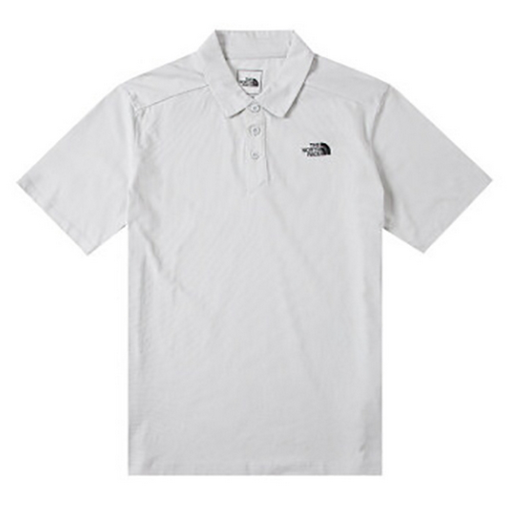 The North Face M MFO S/S COTTON POLO AP男短袖POLO-灰-NF0A5B469B8