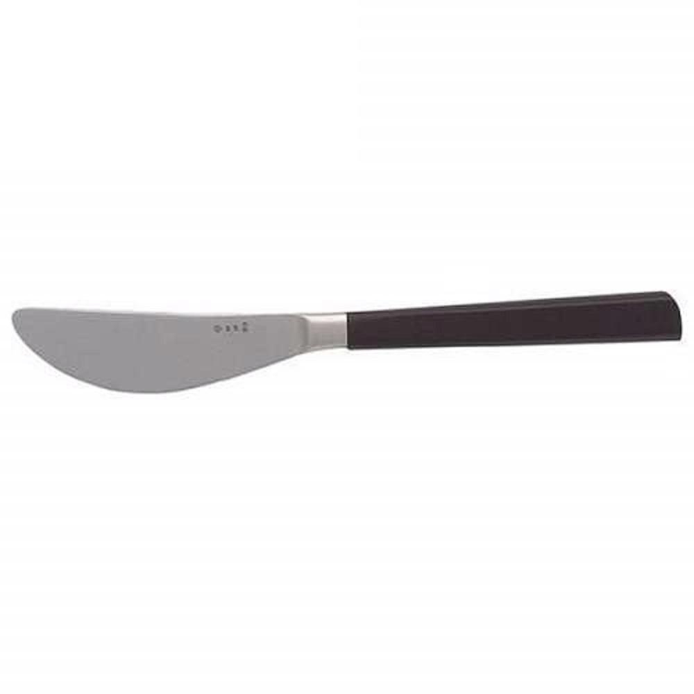 柳宗理- 樺木黑柄 21.5cm不鏽鋼餐刀-W1-日本大師級商品
