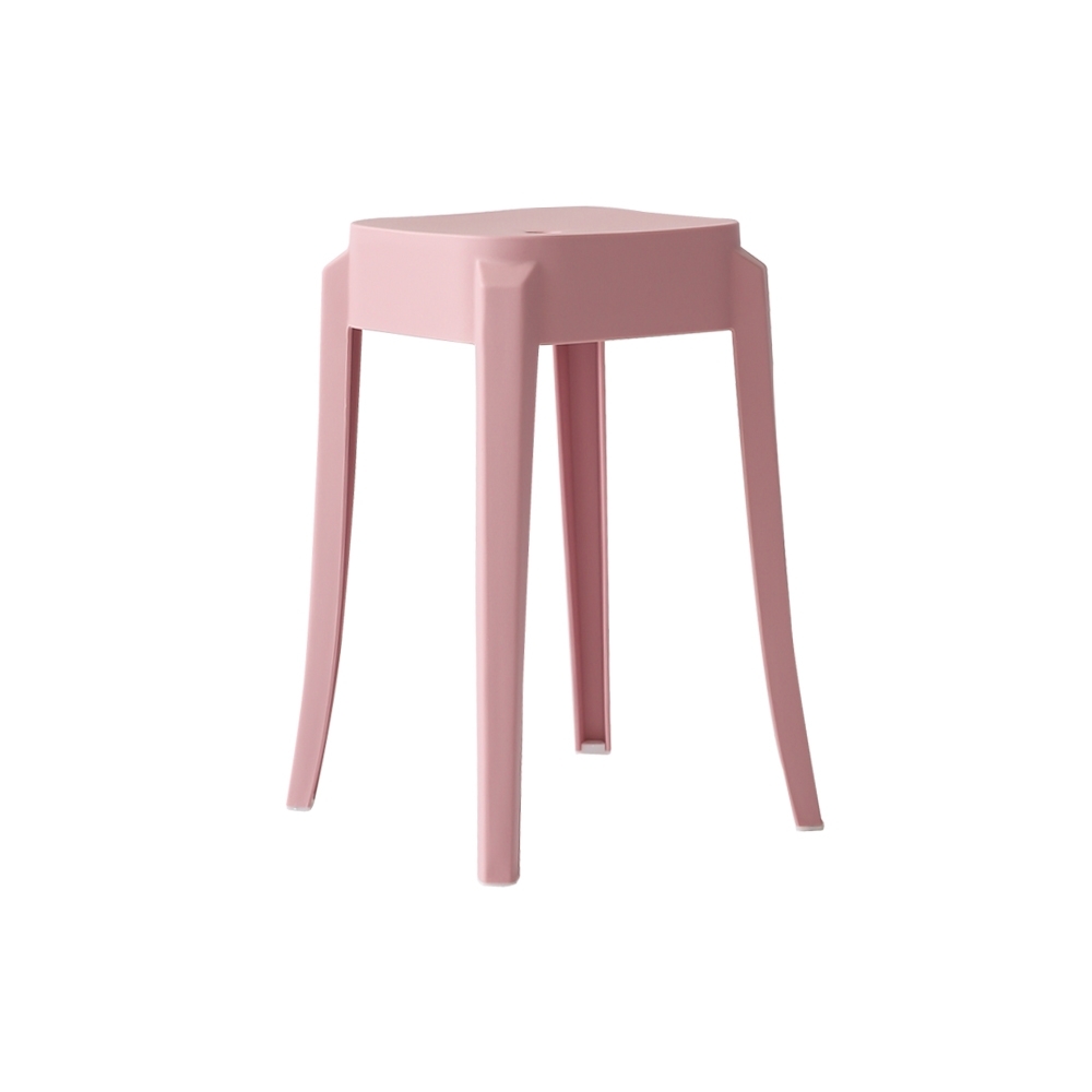 HomeFeeling 簡約方形高款椅凳/餐椅/楓木椅/電腦椅/化妝椅-2入組(5色)