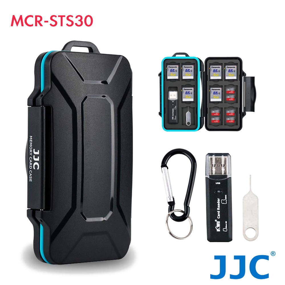 JJC 記憶卡收納盒（防水·抗壓）MCR-STS30
