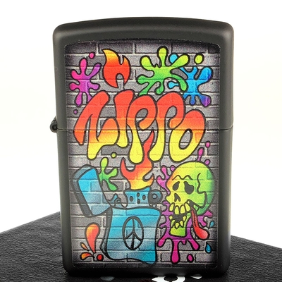 ZIPPO 美系~Street Art-街頭塗鴉藝術圖案設計