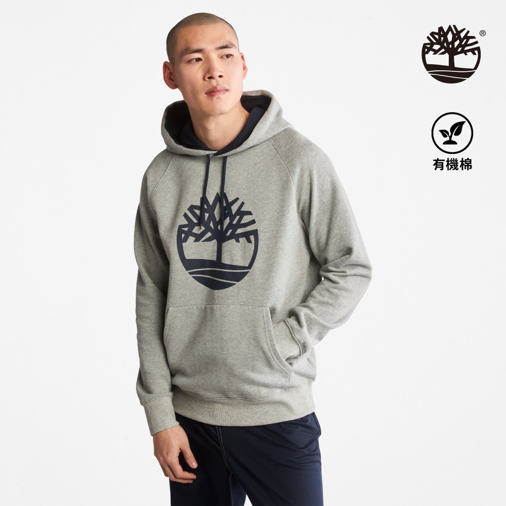 Timberland 男款灰色大樹LOGO套頭上衣|A69WN052 | 短袖上衣| Yahoo奇摩