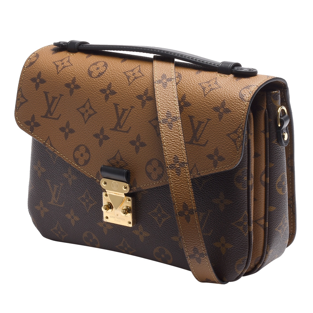 LV M44876 METIS系列經典Monogram雙色手提/斜背郵差包