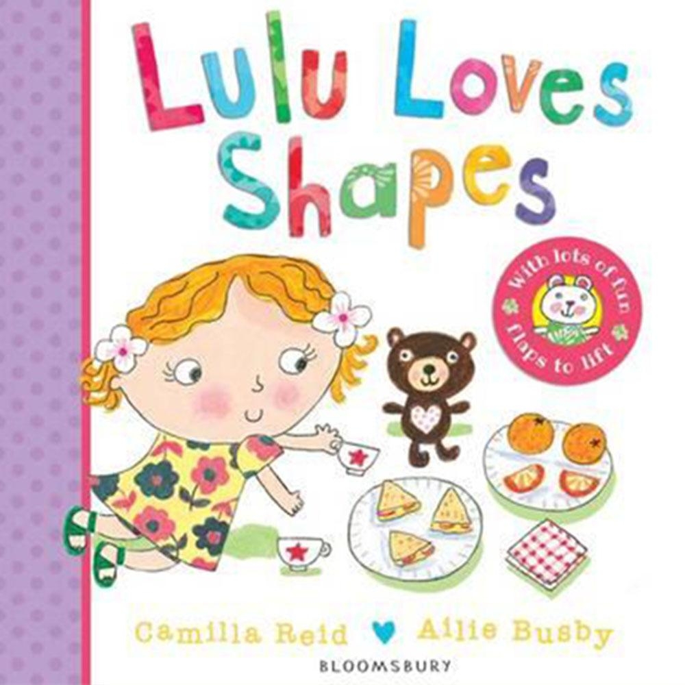 Lulu Loves Shapes 可愛Lulu愛形狀翻翻硬頁書 | 拾書所