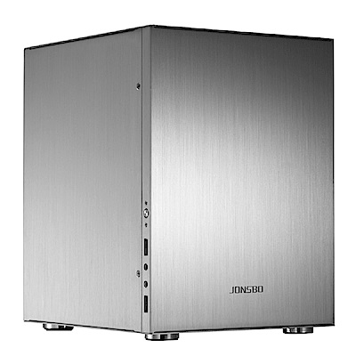 JONSBO C2 ITX(4小) 鋁鎂合金機殼(銀色)