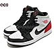Nike 休閒鞋 Air Jordan 1 Mid SE Red Black Toe 男鞋 黑 紅 AJ1 852542-100 product thumbnail 1