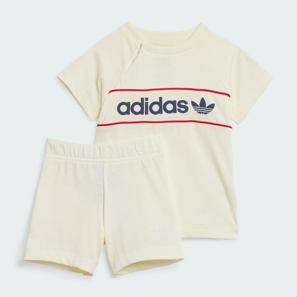 adidas 官方旗艦 ADIDAS NY 運動套裝  短袖/短褲 嬰幼童裝 - Originals IP2704