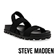 STEVE MADDEN-SWAGGY 彈性帶平底涼鞋-黑色 product thumbnail 1