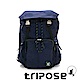 tripose 迷彩系列輕量休閒多格層束口雙釦後背包 深藍 7折 product thumbnail 1