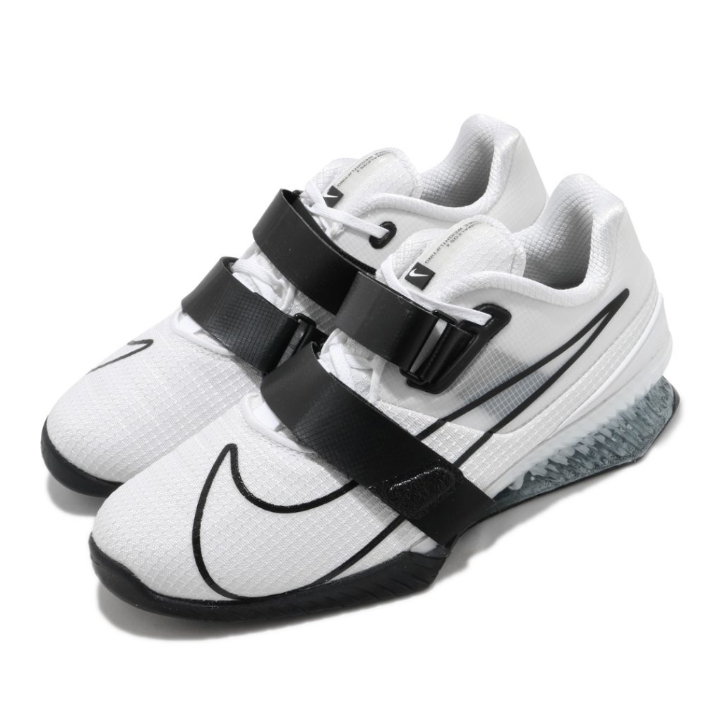 Nike 訓練鞋 Romaleos 4 運動 男鞋 支撐 穩定 重量訓練 健身房 球鞋 白 黑 CD3463101