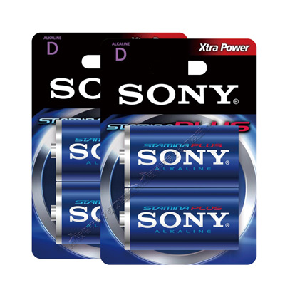 SONY 1號高效能鹼性電池 (4顆入)