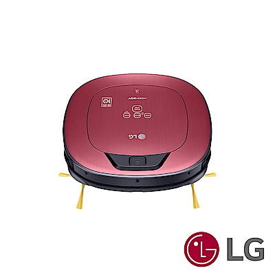 【超值】LG VR66713LVM (桃紅) WIFI 變頻 雙眼小精靈 清潔機器人 - LG 樂金機器人 - @網紅直播人氣商品