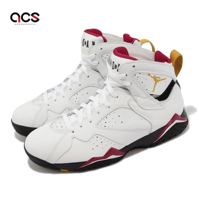 Nike Air Jordan 7 Retro Cardinal 男鞋 白 黃 紅 喬丹 7代 經典 休閒鞋 CU9307-106