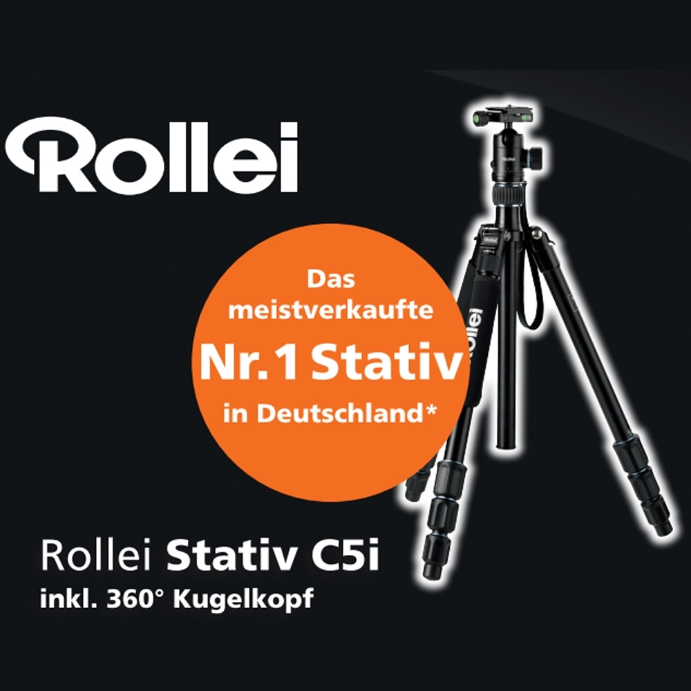 Rollei Stativ C5i 德國祿萊4合一功能球型雲台三腳架