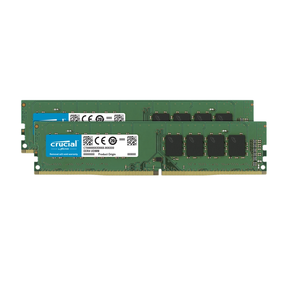 Micron Crucial DDR4 3200 16G (8G*2) 雙通道桌上型記憶體(原生3200