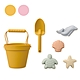 奇哥 矽膠沙灘玩具/戲水玩具6件組 (2色選擇) product thumbnail 1