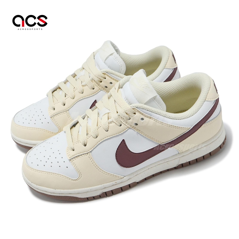 Nike 休閒鞋 Wmns Dunk Low Next Nature 女鞋 米白 棕 櫻桃奶油 DD1873-103