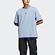 Adidas Ww Ss Tee 1 [HM7993] 男 短袖 上衣 T恤 運動 休閒 柔軟 舒適 極簡 棉質 藍 product thumbnail 1