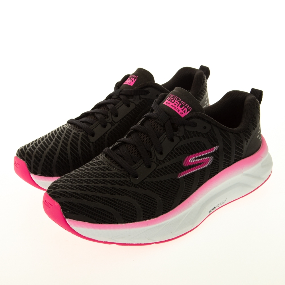 SKECHERS 慢跑鞋 女慢跑系列 GORUN BALANCE 2 固特異橡膠大底 - 172013BKPK