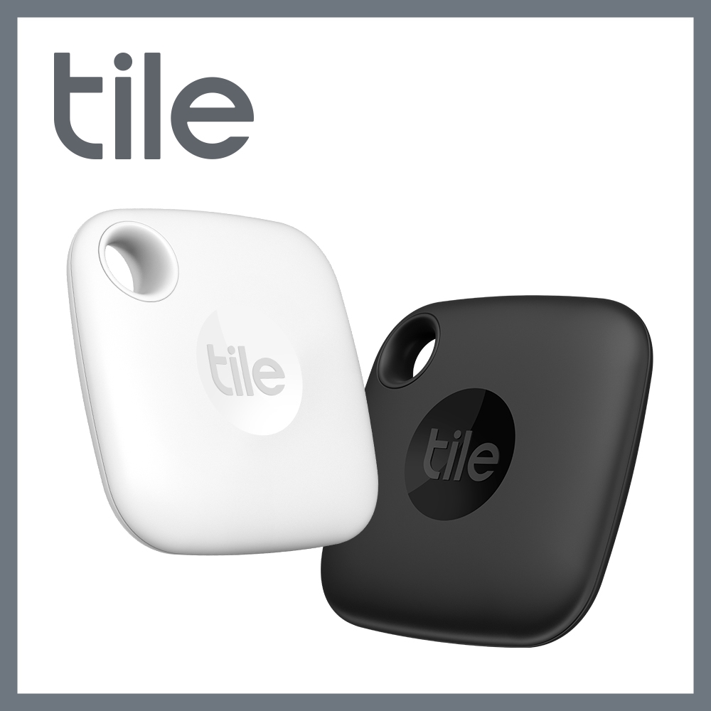 Tile 防丟小幫手 Mate 4.0 黑白雙入組