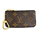 LV M62650經典Monogram零錢鑰匙包(咖啡) product thumbnail 1