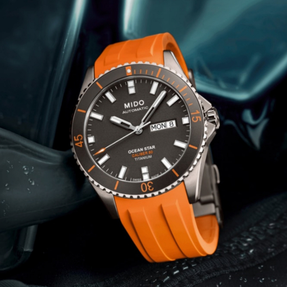 MIDO美度 官方授權經銷商M3 OCEAN STAR海洋之星 潛水機械腕錶 42.5mm/M0264304706100
