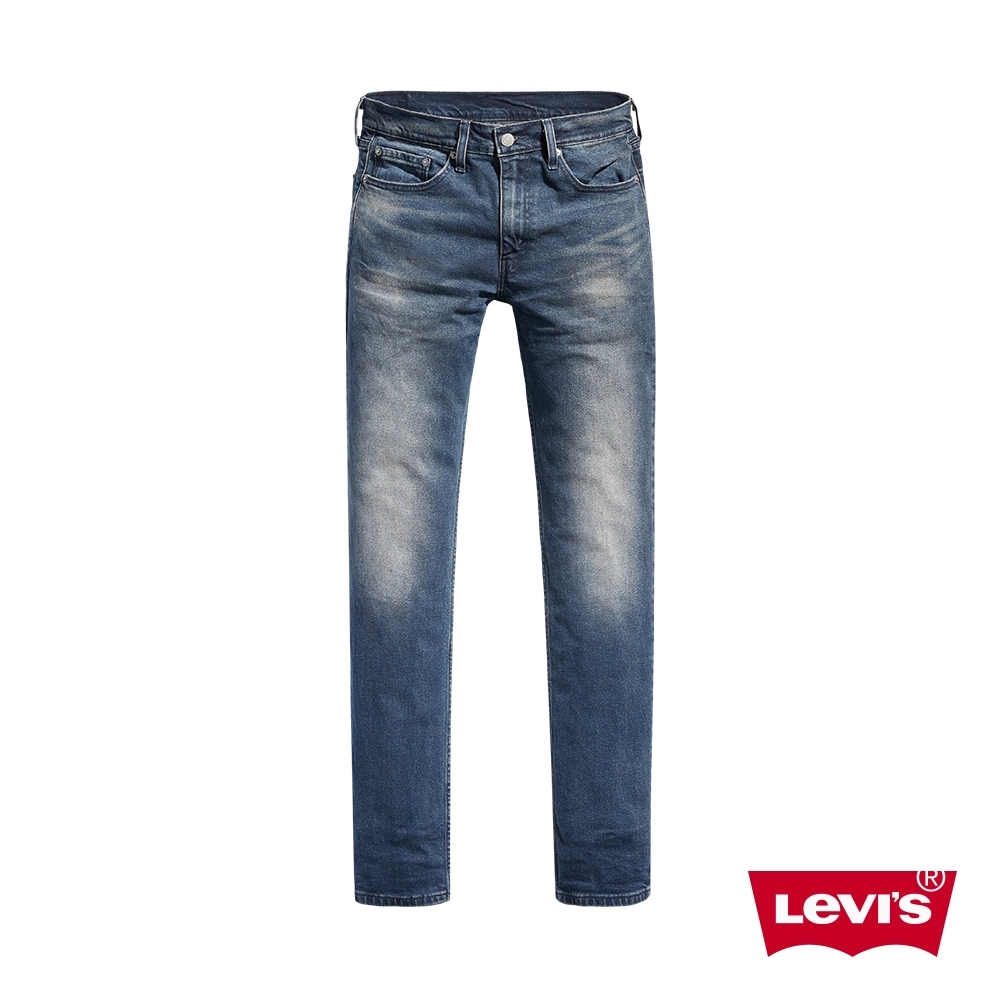 Levis 男款 514 低腰合身直筒牛仔褲 復古刷白 彈性布料