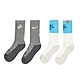 Nike 襪子 Everyday Plus Cushioned Crew 男女款 藍 灰 長襪 毛巾布 二雙入 DR9851-900 product thumbnail 1