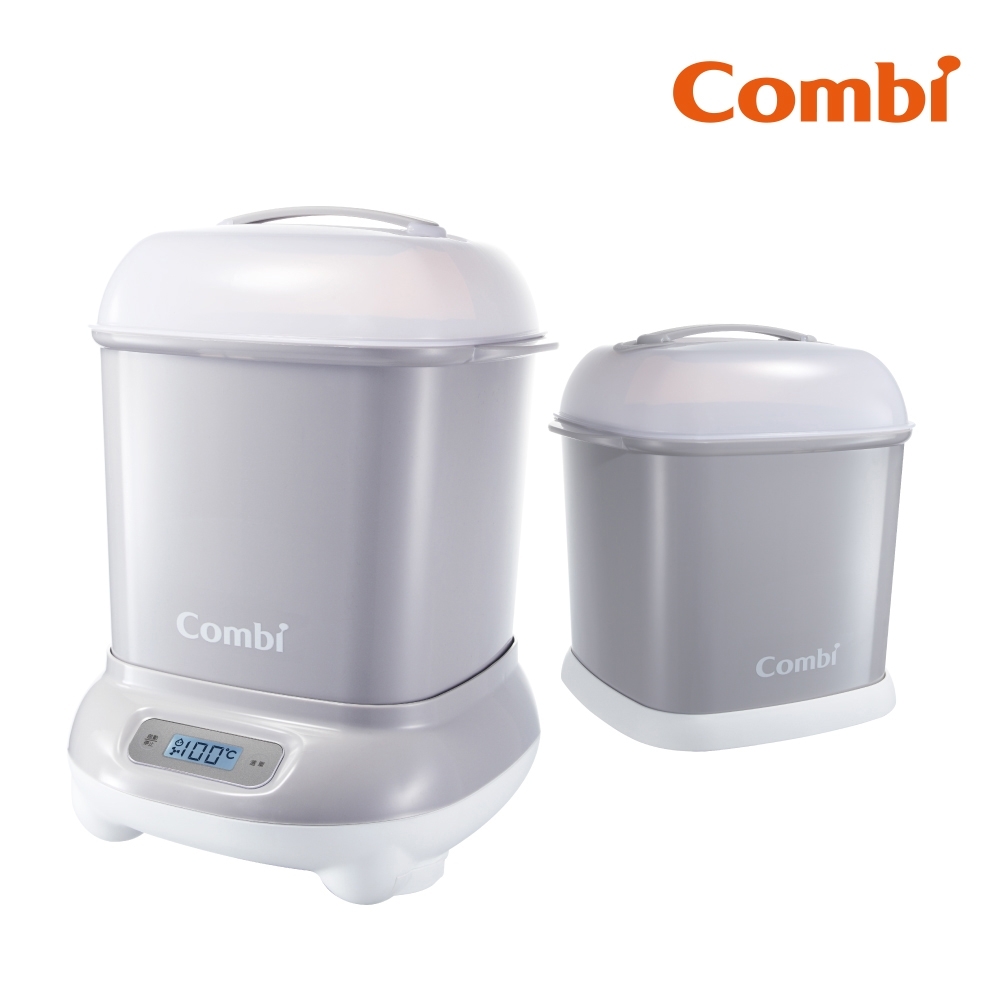 【Combi】Pro 360高效消毒烘乾鍋+保管箱組