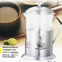 妙管家特級不鏽鋼沖茶器-700ml-2入組