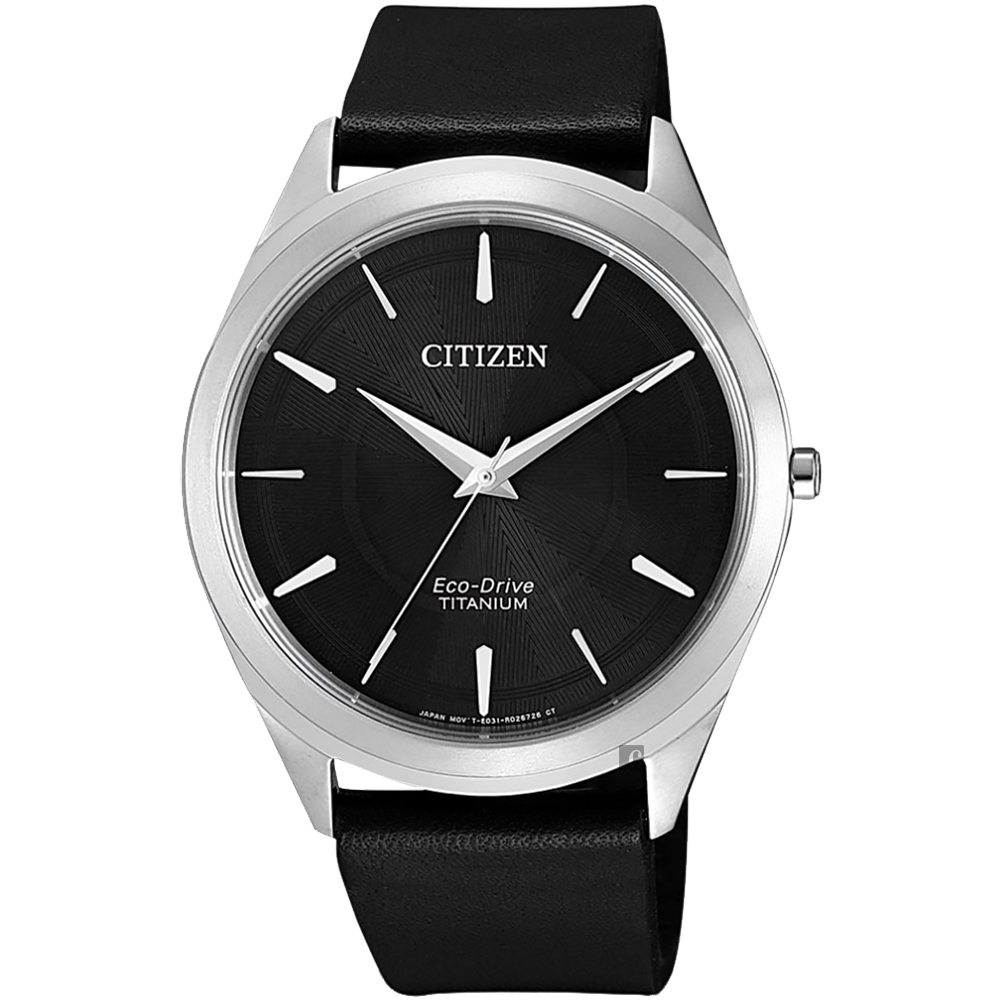 CITIZEN 星辰 光動能鈦金屬手錶 BJ6520-15E