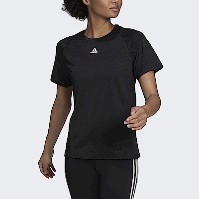 Adidas WTR HEAT.RDY T [HC2785] 女 短袖上衣 T恤 亞洲版 運動 訓練 健身 涼感 黑
