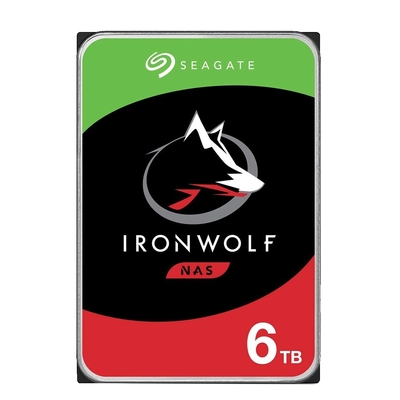 【SEAGATE 希捷】那嘶狼IronWolf 6TB 3.5吋 NAS專用硬碟 (ST6000VN001)