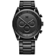 MVMT / 極簡風格 經典三眼 計時碼錶 不鏽鋼手錶-鍍黑/44mm product thumbnail 1