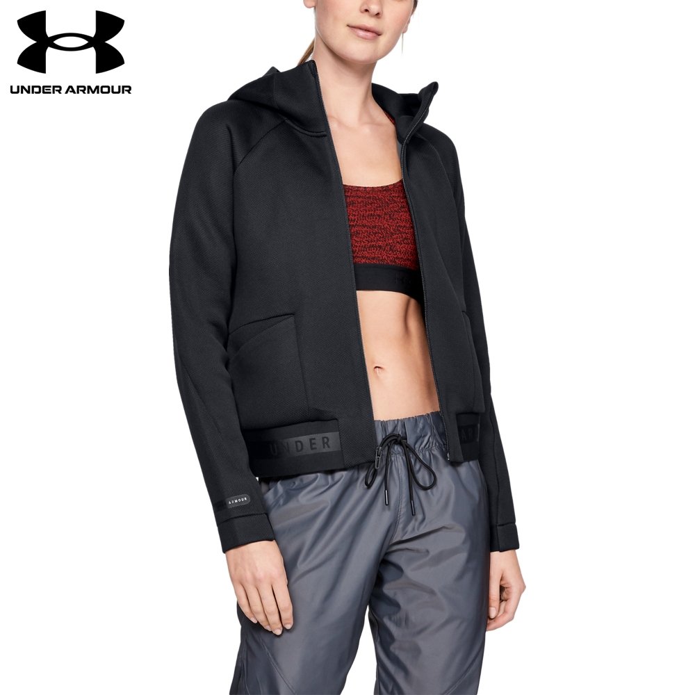 【UNDER ARMOUR】UA 女 Move連帽外套-人氣新品