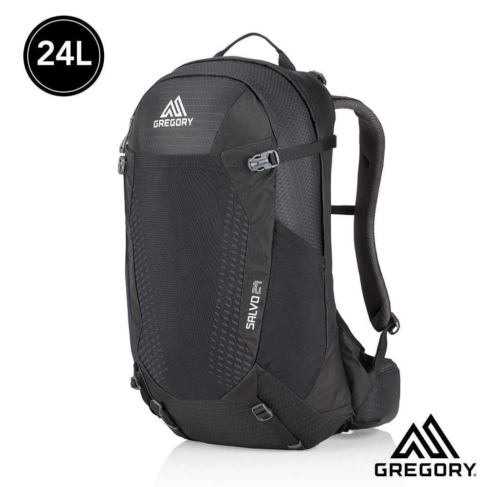 Gregory 24L SALVO多功能登山背包 正黑