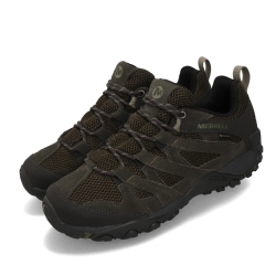 Merrell 戶外鞋 Alverstone GTX 男鞋 登山 越野 GTX防水 耐磨 透氣 綠 黑 ML36739