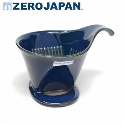 ZERO JAPAN 典藏陶瓷咖啡漏斗(大)(牛仔褲藍)
