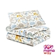mamaway 媽媽餵 睡袋組-安撫涼被(調溫/抗菌)-親子動物園 product thumbnail 1