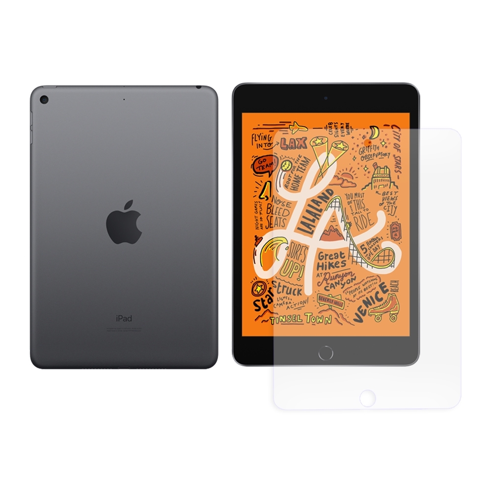 LUCCIDA Apple iPad mini 2019(7.9吋) 9H防爆玻璃貼