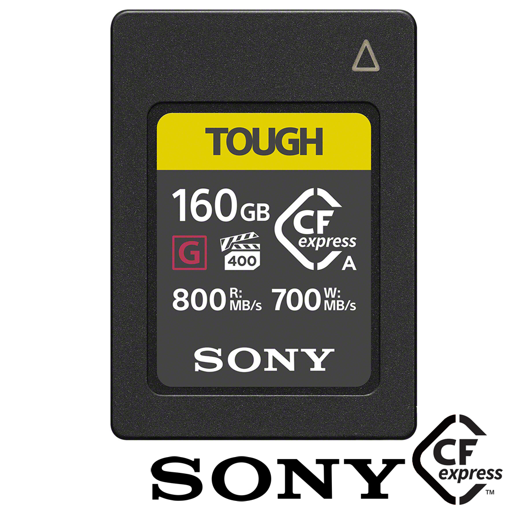 SONY CEA-G160T 160G 160GB 800MB/S CFexpress Type A TOUGH 高速記憶卡 (公司貨) 適用A7SM3 A7S III