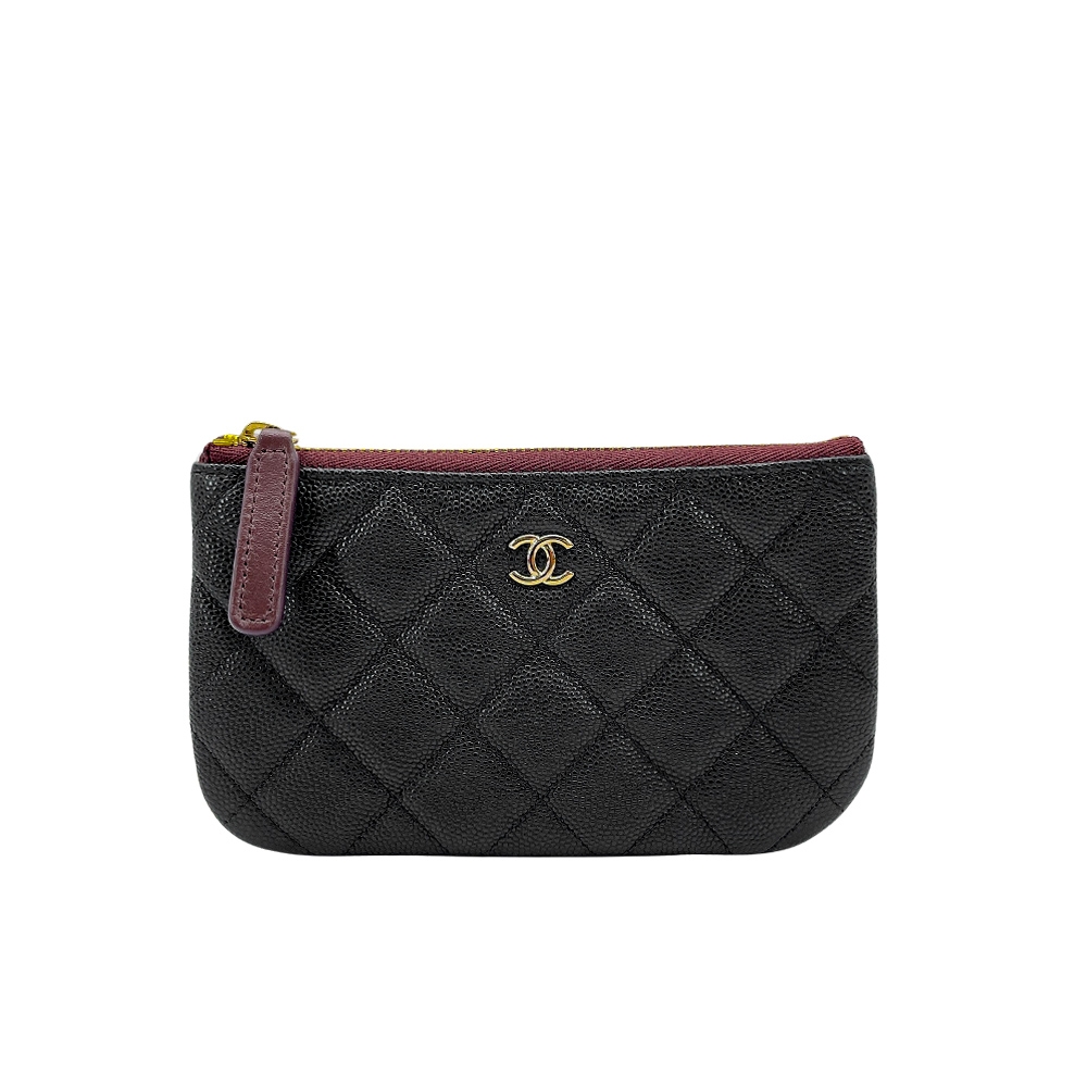 Chanel Classic Pouch Mini A82365 Black