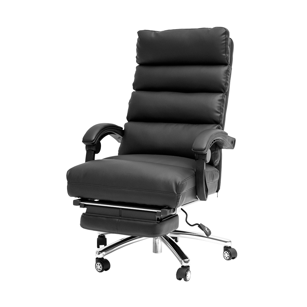 完美主義 瓦爾克皮革腳靠電腦椅/主管椅/辦公椅