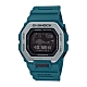 CASIO卡西歐 G-SHOCK 藍牙 雙重材質錶圈 衝浪運動 GBX-100-2_46mm product thumbnail 1