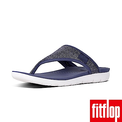 FitFlop UBERKNIT 夾腳拖印地安藍